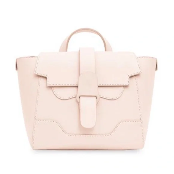 SENREVE MINI MAESTRA IN  BLUSH PEBBLED LEATHER - Picture 6 of 10